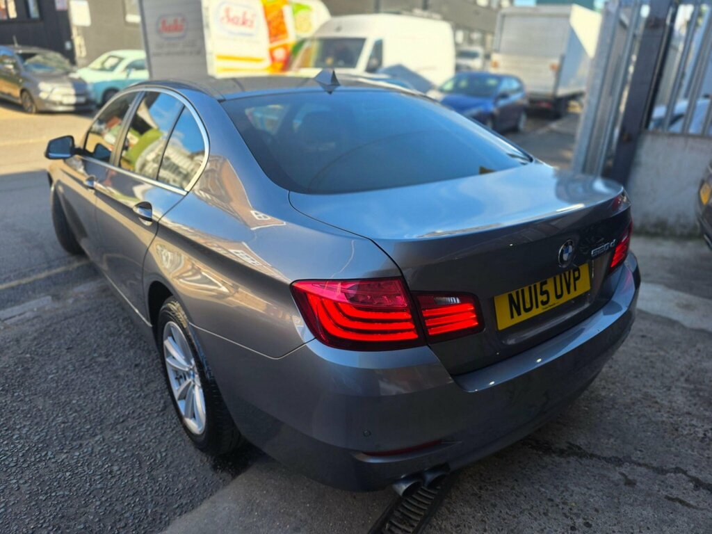 BMW 5 Series 530D M White #7