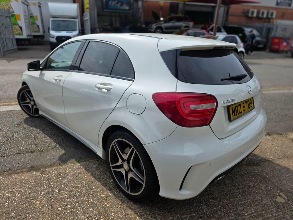 Mercedes-Benz A Class 2.1 A220 Cdi Amg Night Edition 7G-dct Euro 6 Ss White #2