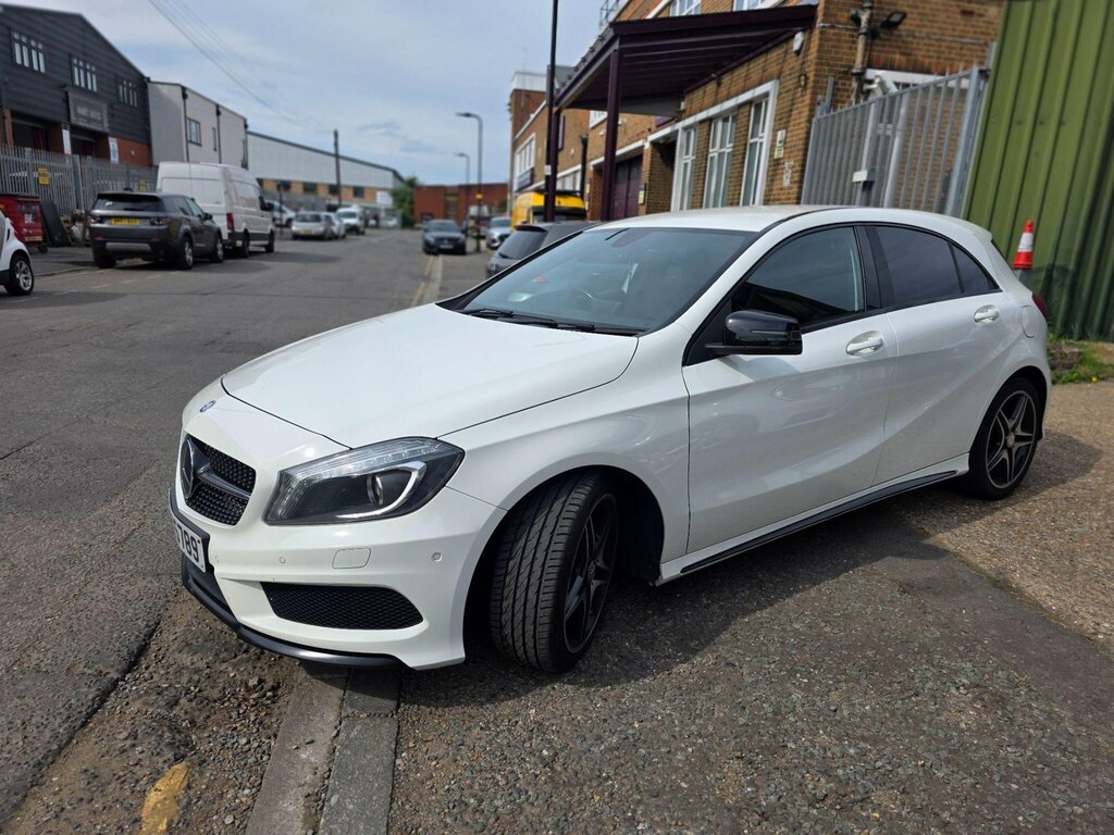 Mercedes-Benz A Class 2.1 A220 Cdi Amg Night Edition 7G-dct Euro 6 Ss White #4