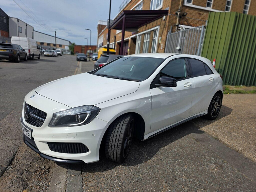 Mercedes-Benz A Class 2.1 A220 Cdi Amg Night Edition 7G-dct Euro 6 Ss White #5