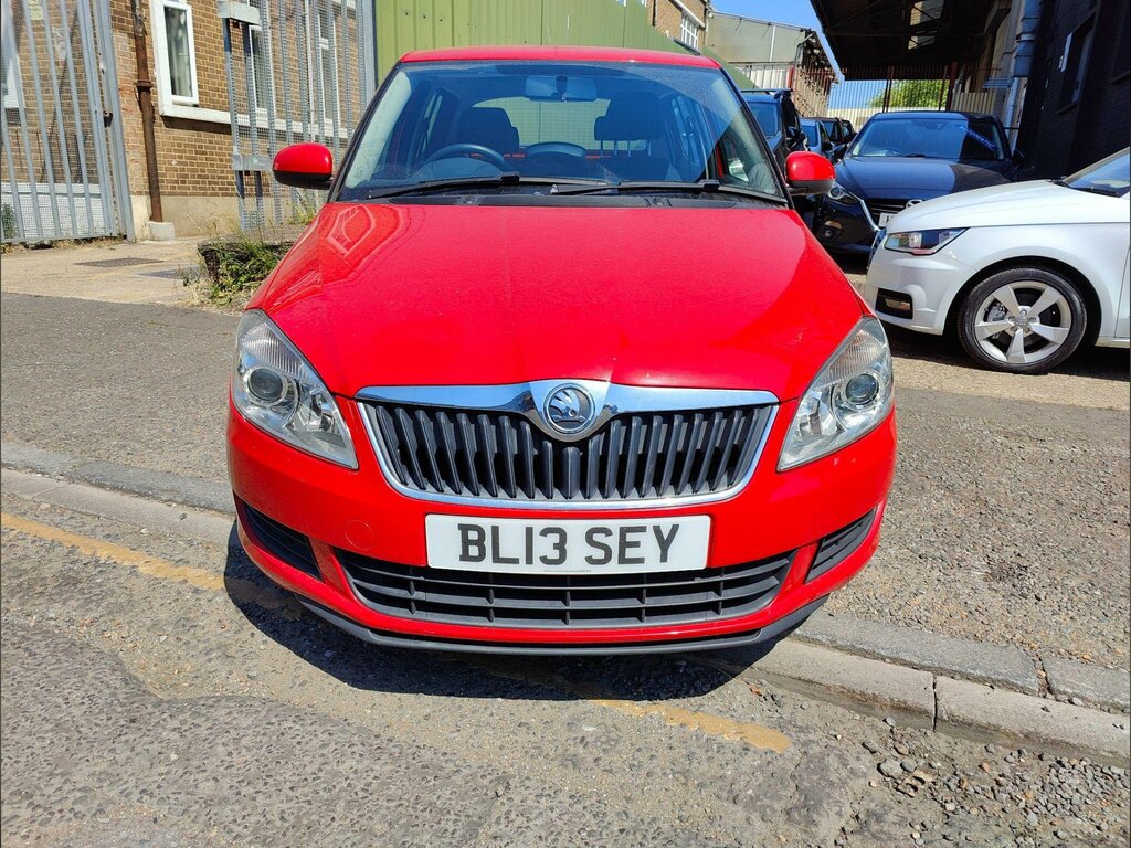 Skoda Fabia 1.2 Tsi Se Dsg Euro 5 Red #2