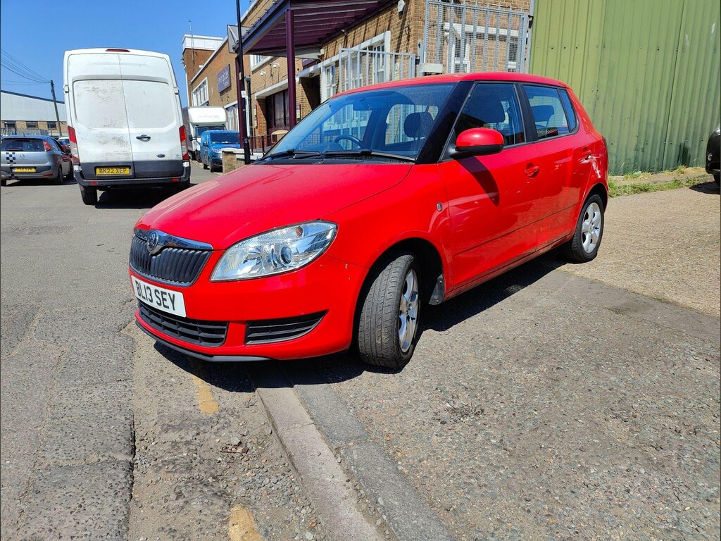 Skoda Fabia 1.2 Tsi Se Dsg Euro 5 Red #3