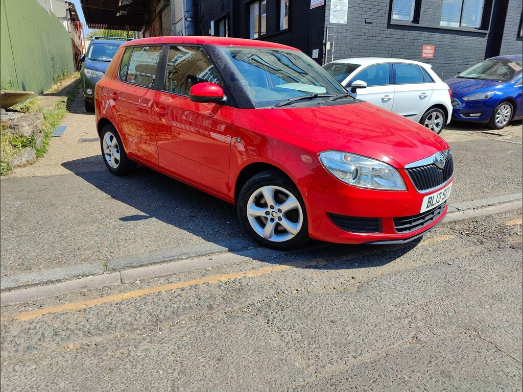 Skoda Fabia 1.2 Tsi Se Dsg Euro 5 Red