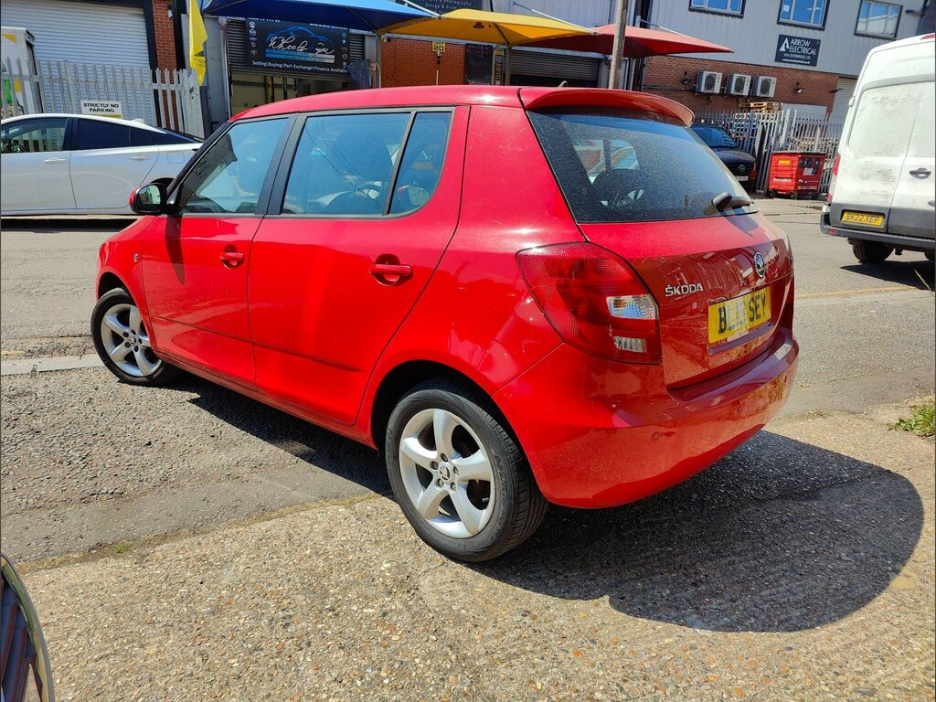 Skoda Fabia 1.2 Tsi Se Dsg Euro 5 Red #5
