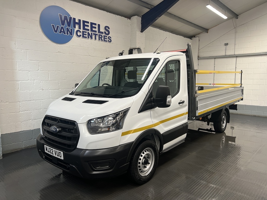 Ford Transit Custom Transit 2.0 350 Ecoblue Leader Fwd L4 Euro 6 Ss MJ22VUO White