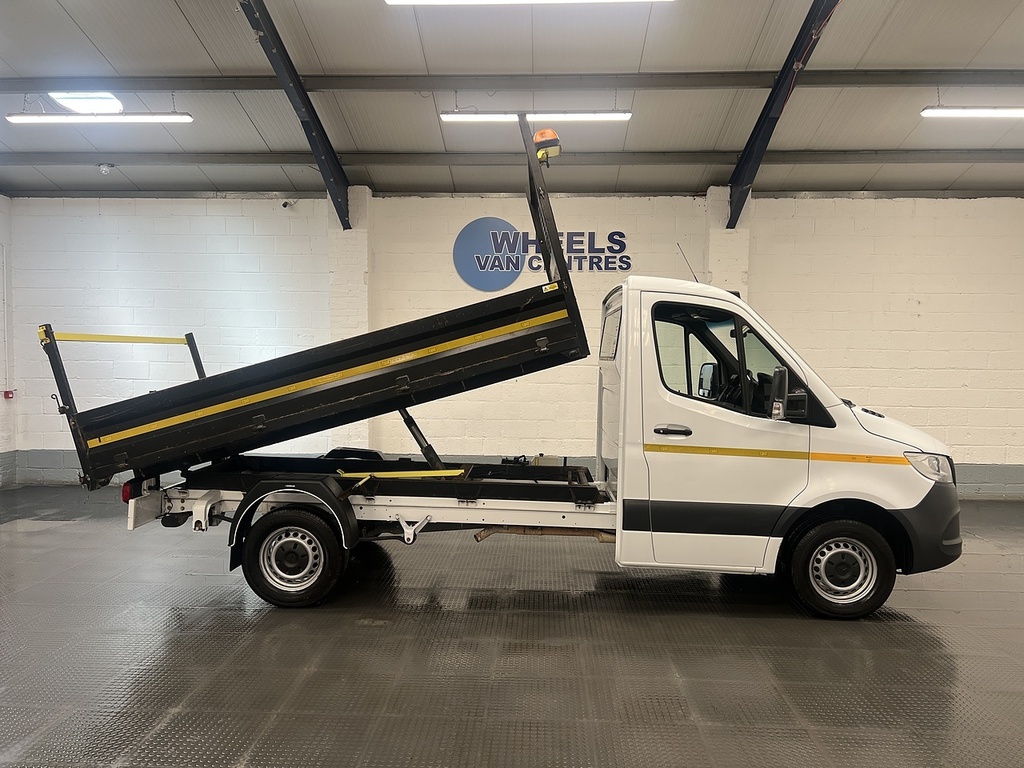 Mercedes-Benz Sprinter 315 Cdi Progressive 2.0 Tipper KP71CHG White #4