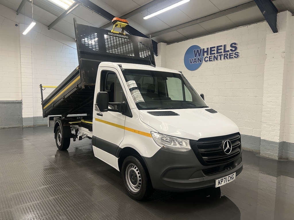 Mercedes-Benz Sprinter 315 Cdi Progressive 2.0 Tipper KP71CHG White #5