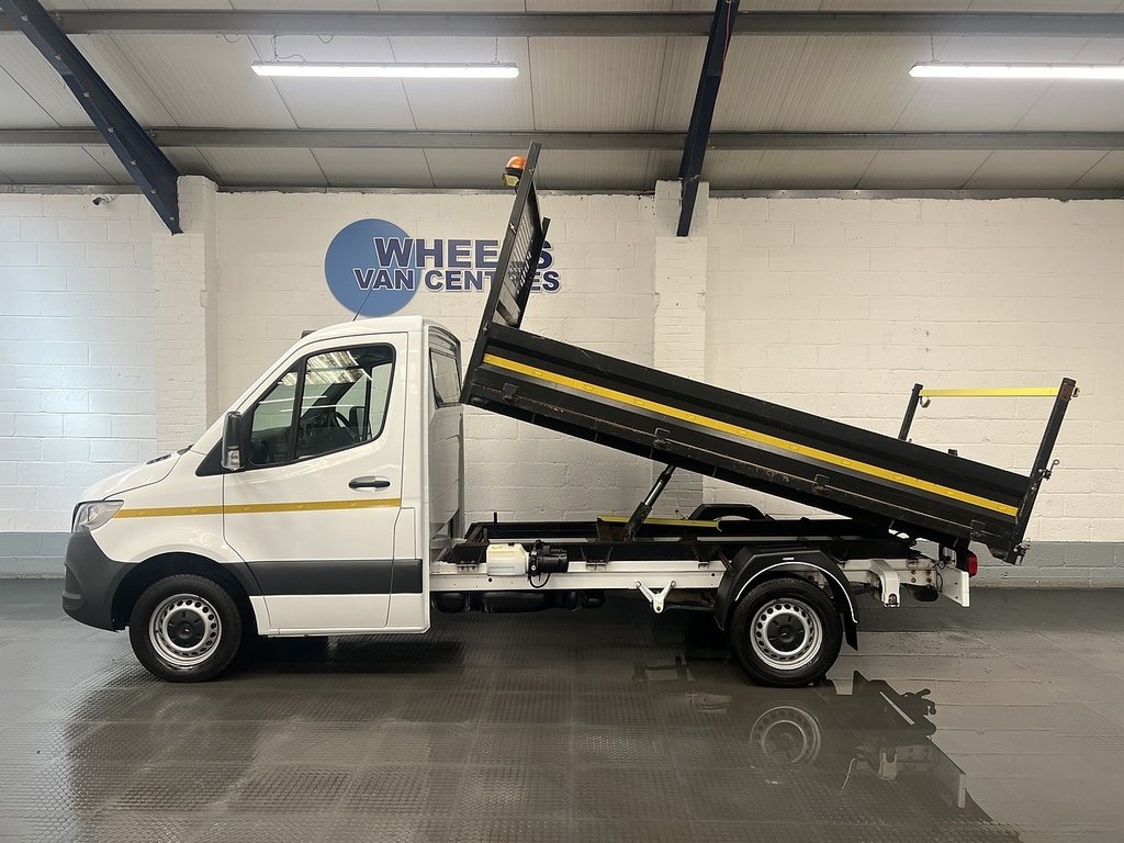 Mercedes-Benz Sprinter 315 Cdi Progressive 2.0 Tipper KP71CHG White #2