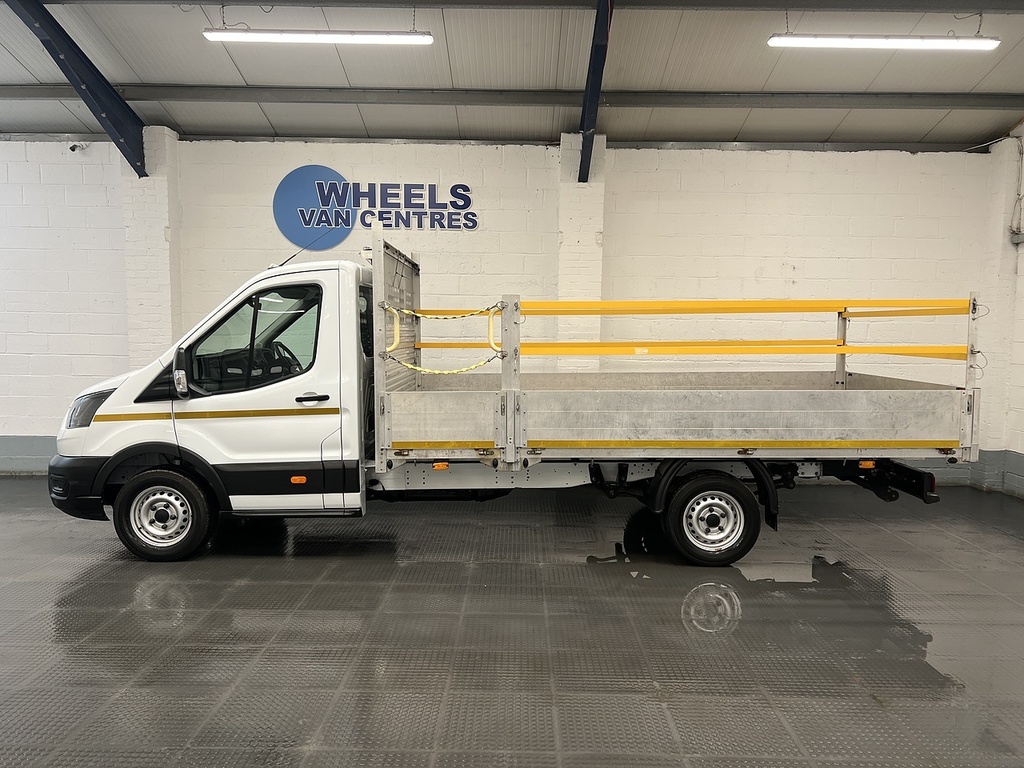 Ford Transit Custom 2.0 350 130Ps L4dropsdie Srw Eu6 2.0 Dropside DV72RXR White #2