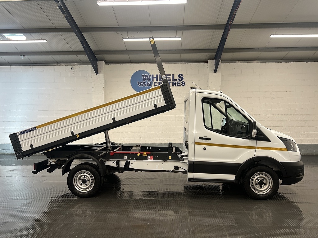 Ford Transit Custom 350 Ecoblue Leader 2.0 Tipper WR74FFO White #6