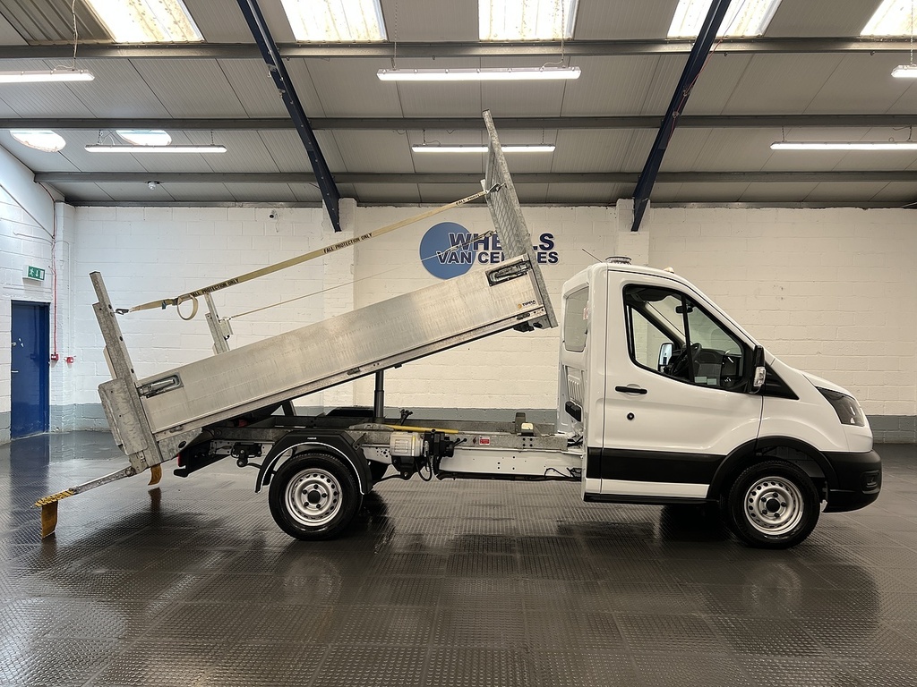 Ford Transit Custom 2.0 350 Ecoblue Leader Tipper Fw White #5