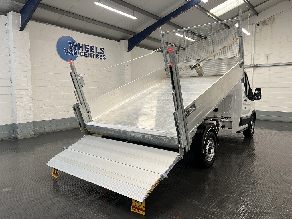 Ford Transit Custom 2.0 350 Ecoblue Leader Tipper Fw White #4