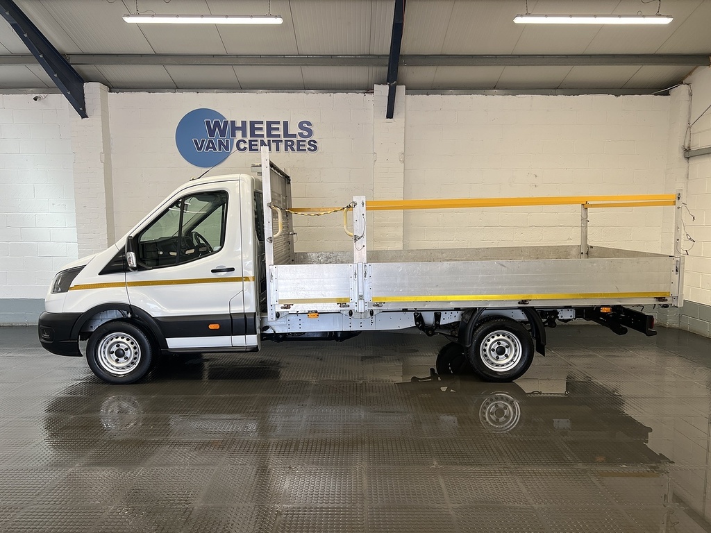 Ford Transit Custom Ford Transit 350 Ecoblue Leader 2.0 L4dropsid DV72RFL White #2
