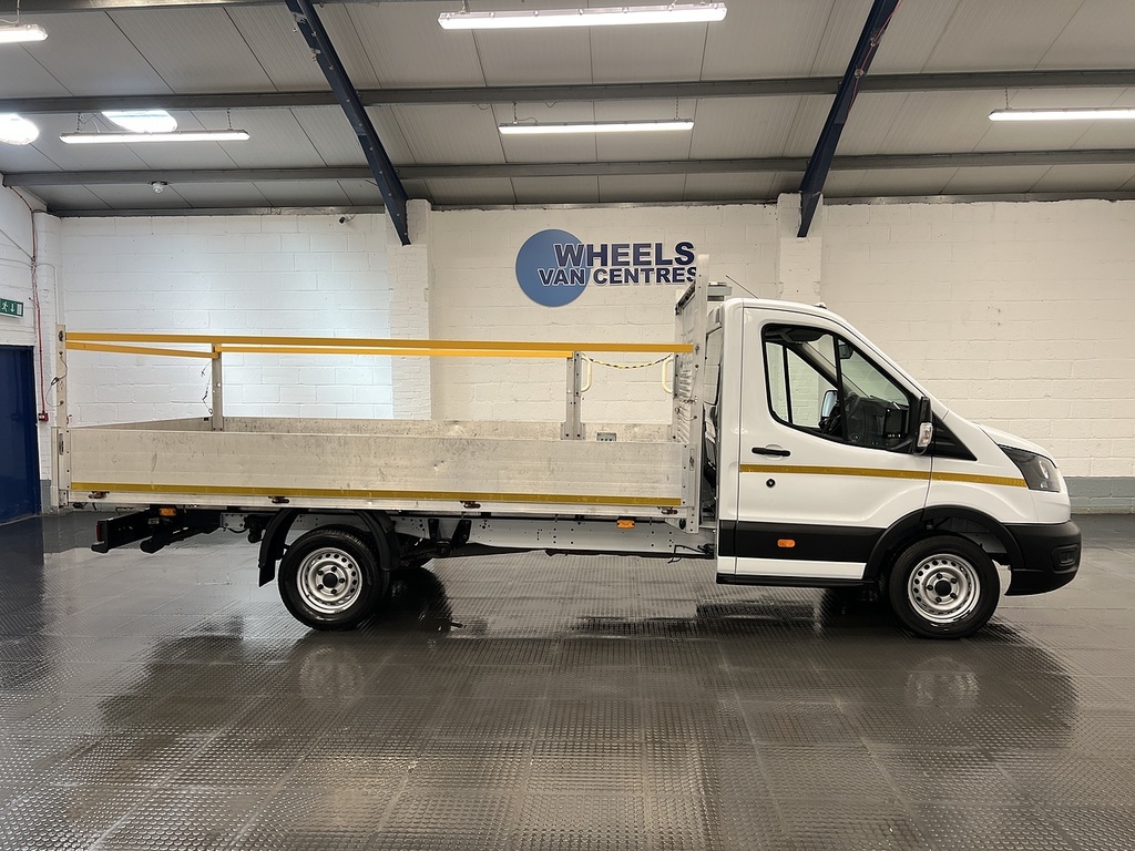 Ford Transit Custom Ford Transit 350 Ecoblue Leader 2.0 L4dropsid DV72RFL White #3
