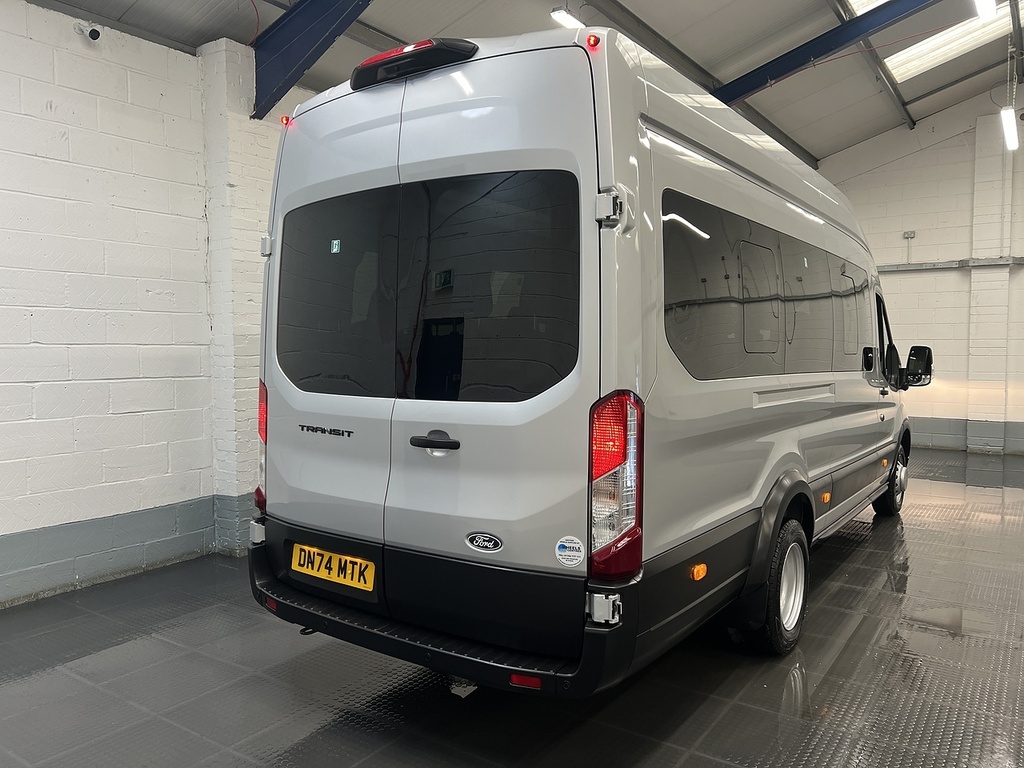 Ford Transit Custom 2.0 460 Ecoblue Trend Minibus Double Cab Diese DN74MTK Silver #5