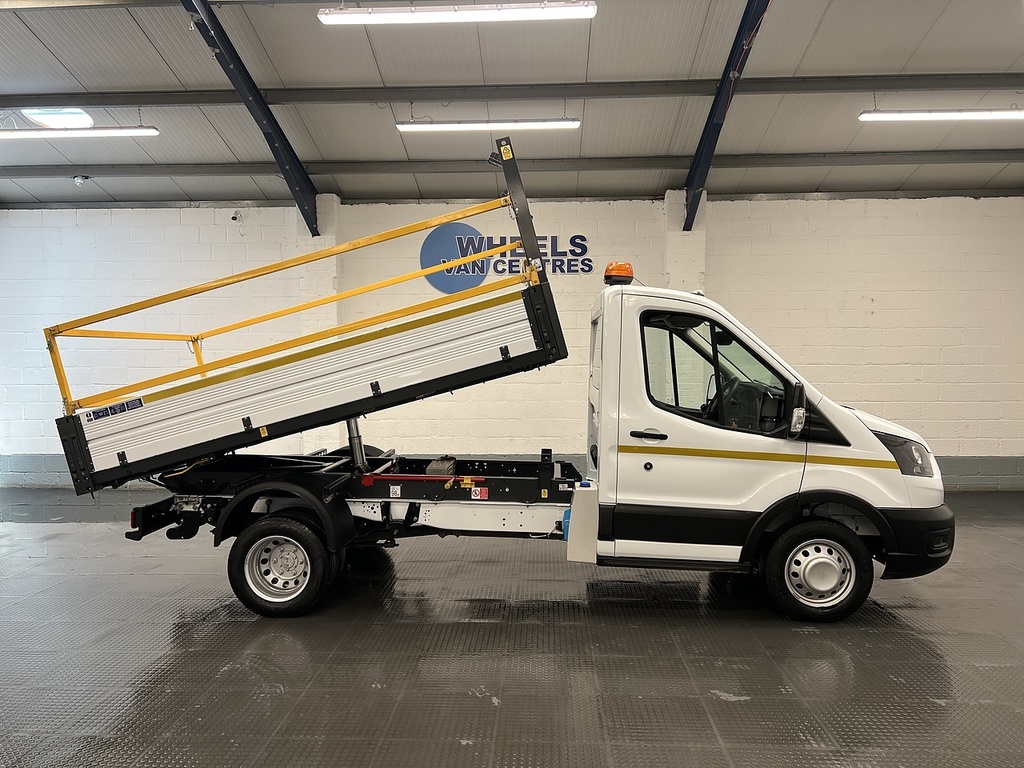 Ford Transit Custom 350 Ecoblue Leader 2.0 Tipper GF74CCN White #4