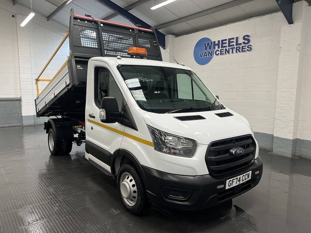 Ford Transit Custom 350 Ecoblue Leader 2.0 Tipper GF74CCN White #5