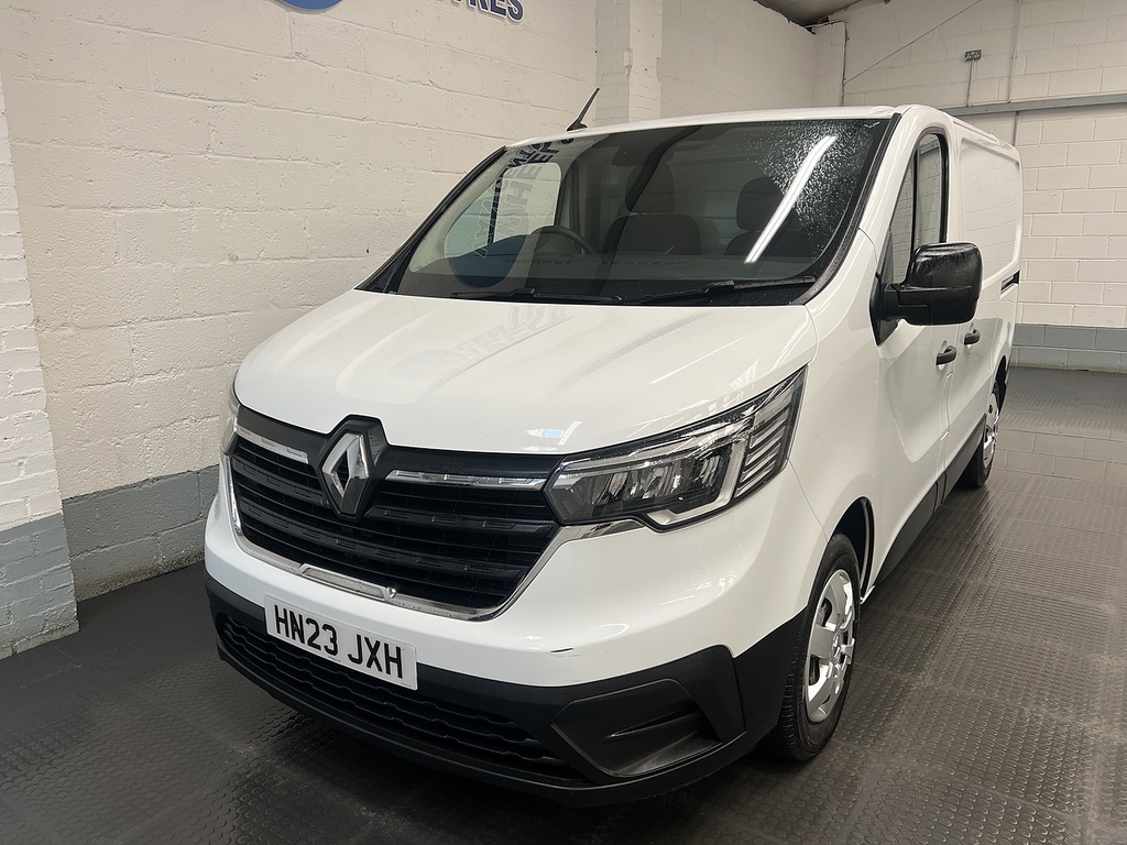 Renault Trafic 2.0 Dci Blue Sl28 Business Panel Van Ma White
