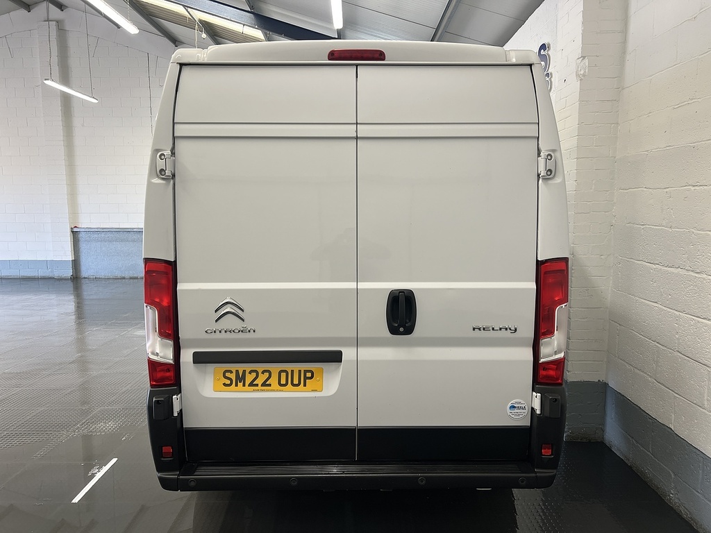 Citroen Relay 2.2 Bluehdi 35 Enterprise Panel Van Man SM22OUP White #4