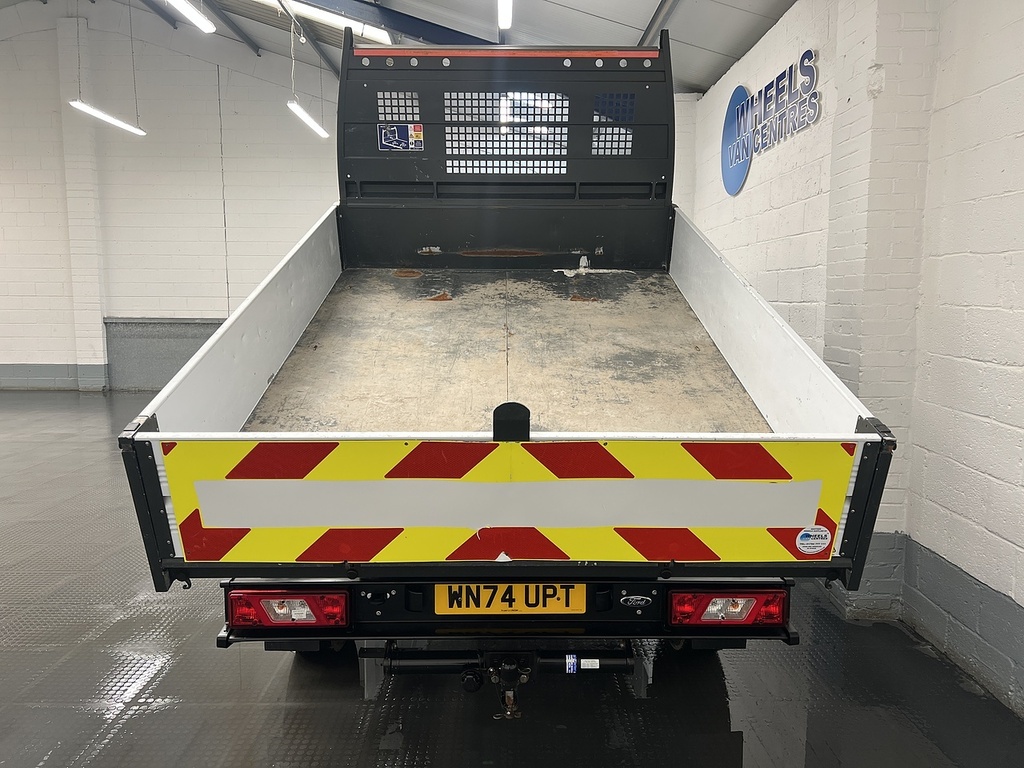 Ford Transit Custom 350 Ecoblue Leader 2.0 Tipper WN74UPT White #4