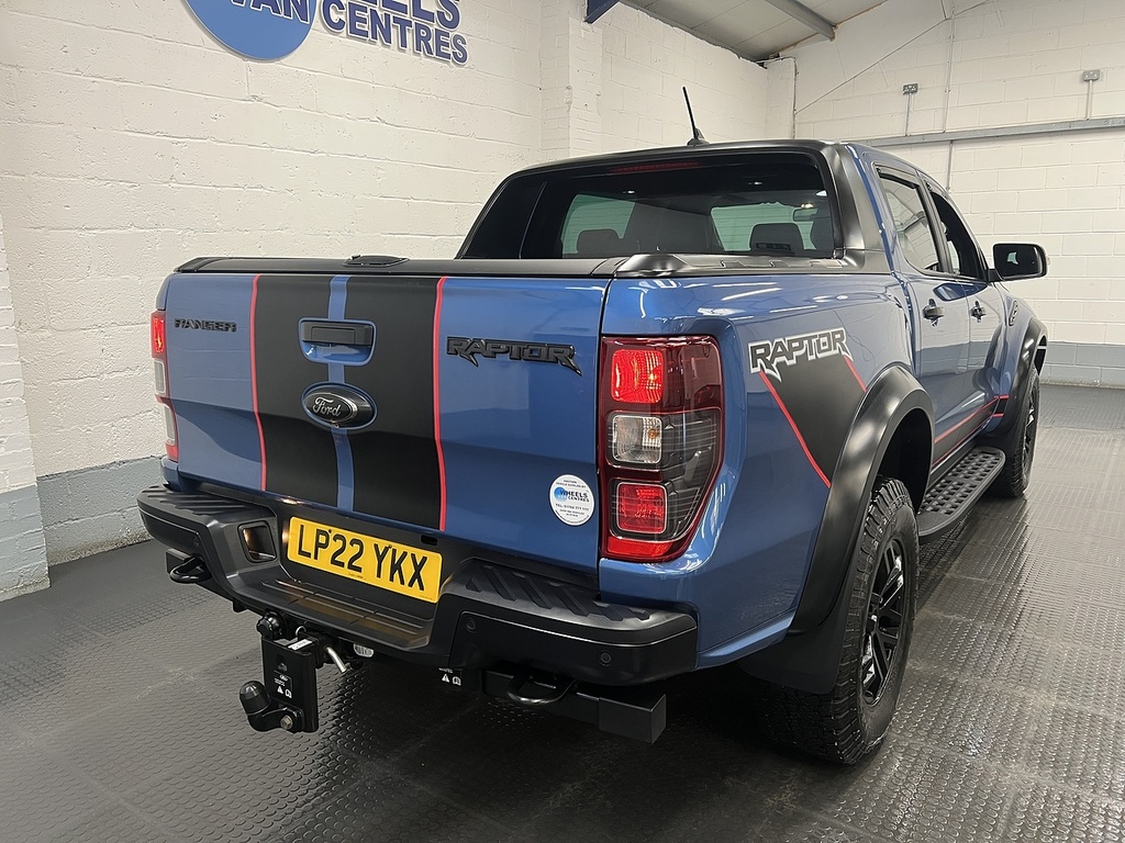Ford Ranger 2.0 Ecoblue Raptor Pickup Double Cab Au LP22YKX Blue #5