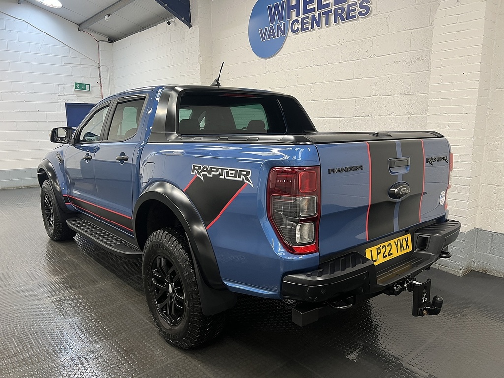 Ford Ranger 2.0 Ecoblue Raptor Pickup Double Cab Au LP22YKX Blue #3