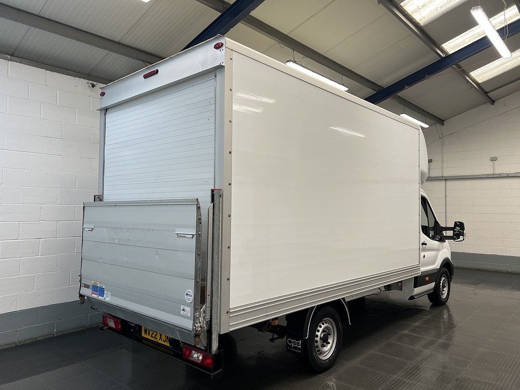 Ford Transit Custom 350 Ecoblue Leader 2.0 Luton WV22XJN White #5