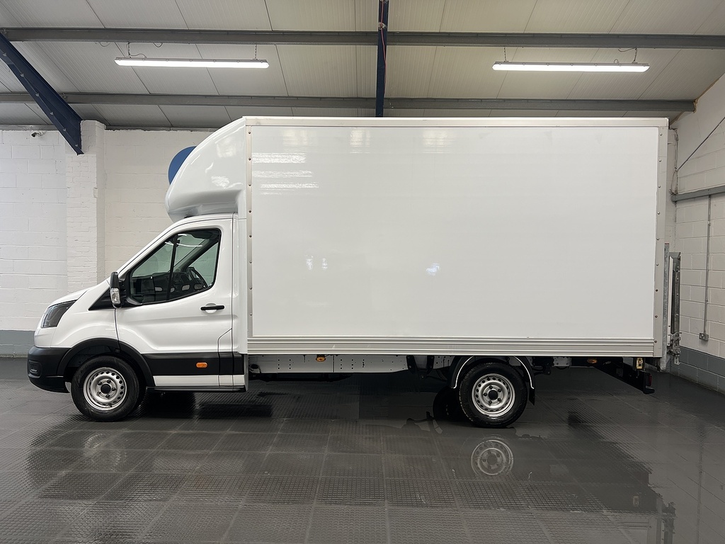 Ford Transit Custom 350 Ecoblue Leader 2.0 Luton WV22XJN White #2
