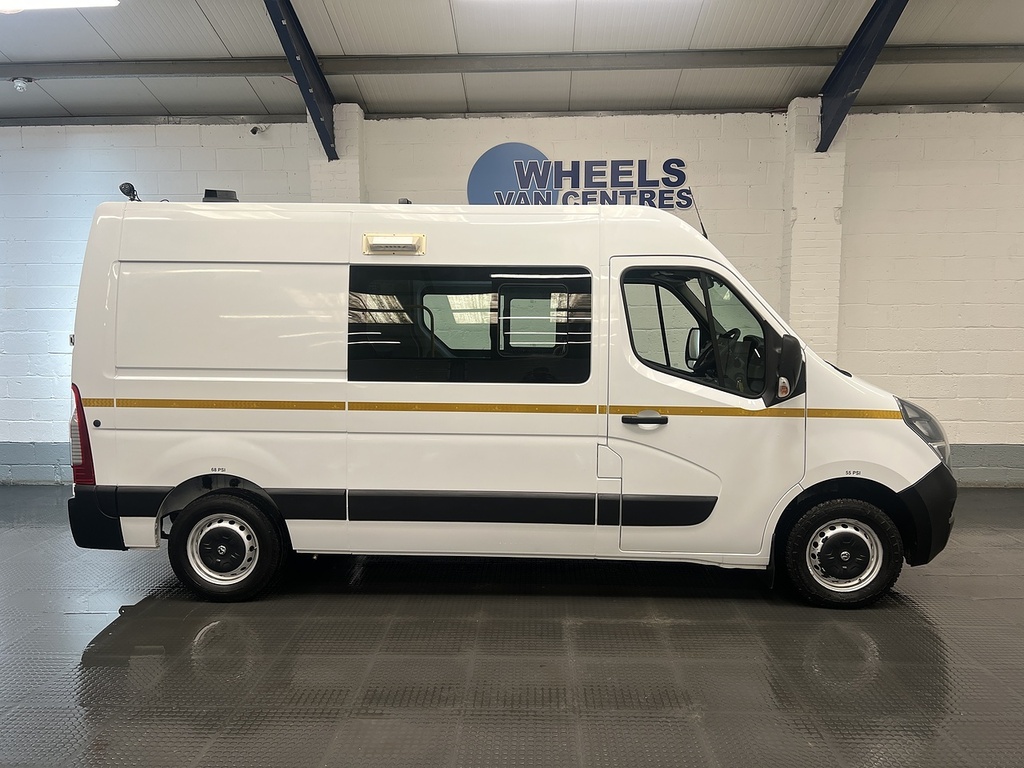 Vauxhall Movano Cdti 3500 Biturbo Edition 2.3 Welfare D White #6