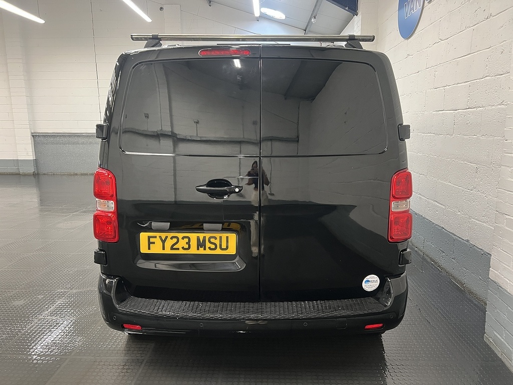Vauxhall Vivaro 2.0 Turbo D 3100 Sportive Panel Van 6Dr Man FY23MSU Black #4