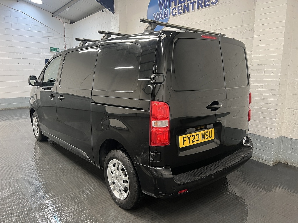 Vauxhall Vivaro 2.0 Turbo D 3100 Sportive Panel Van 6Dr Man FY23MSU Black #3
