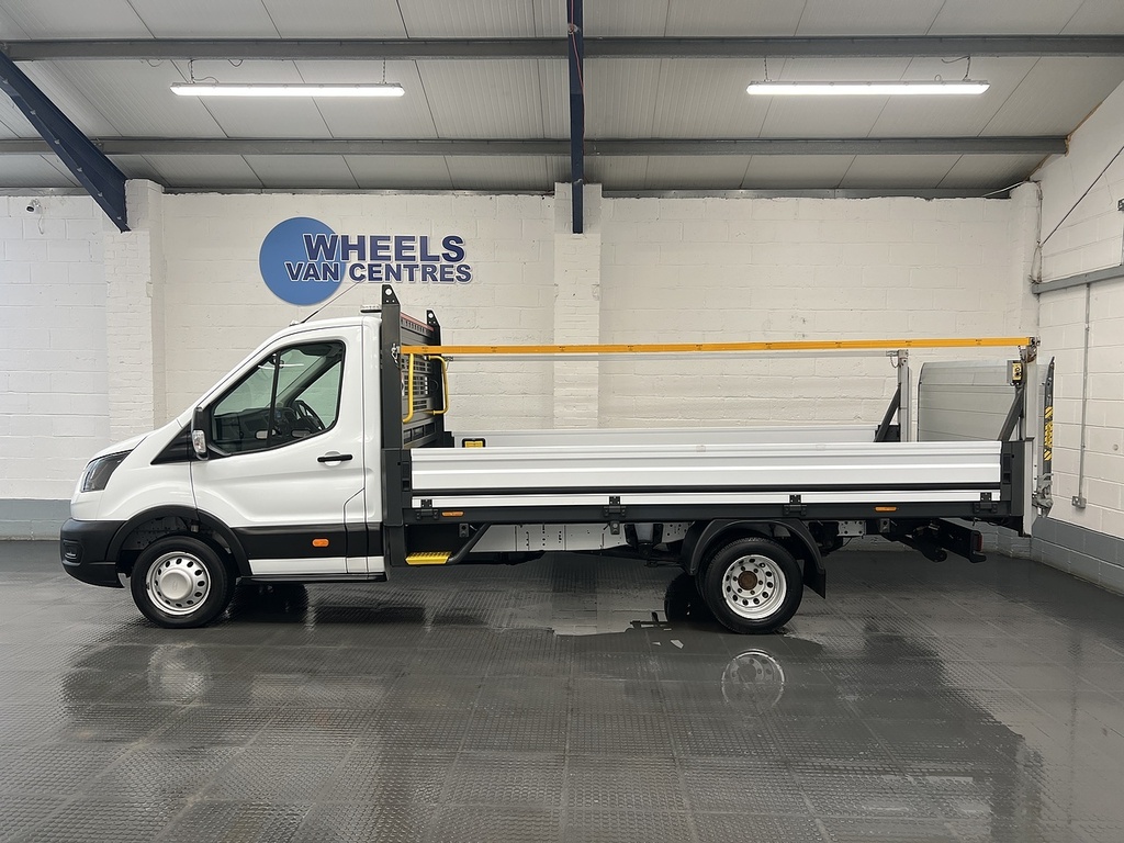 Ford Transit Custom 350 Ecoblue Leader 2.0 L4dropside Dies BJ72XTM White #2