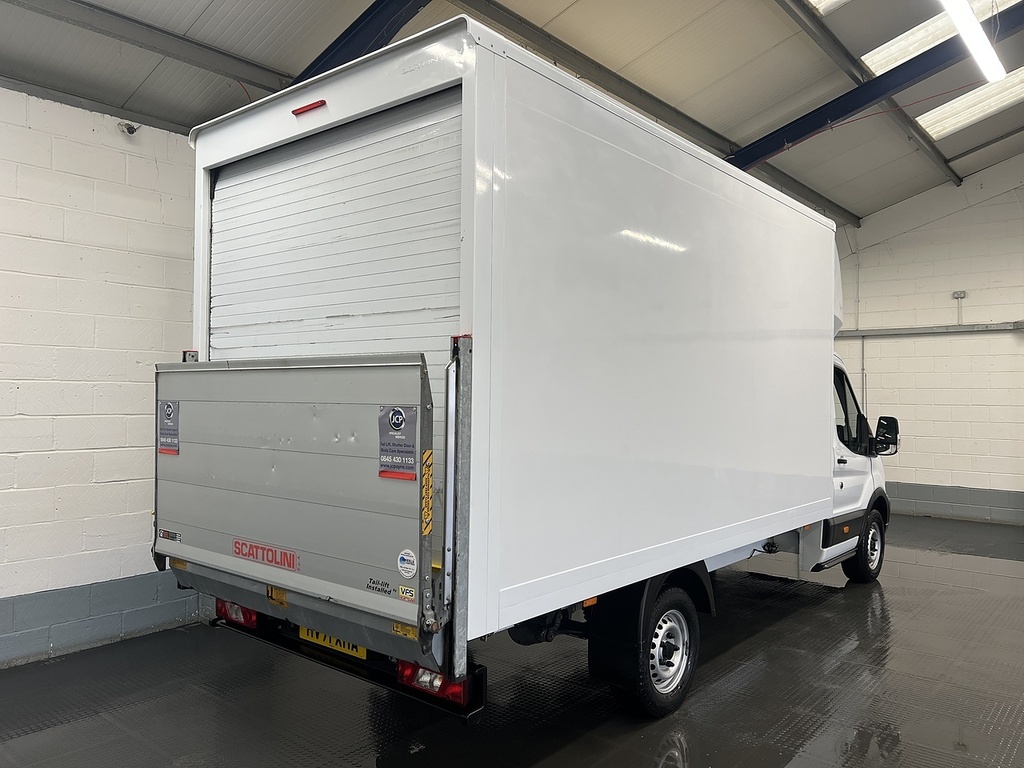 Ford Transit Custom 350 Ecoblue Leader 2.0 Luton HV71XHA White #4