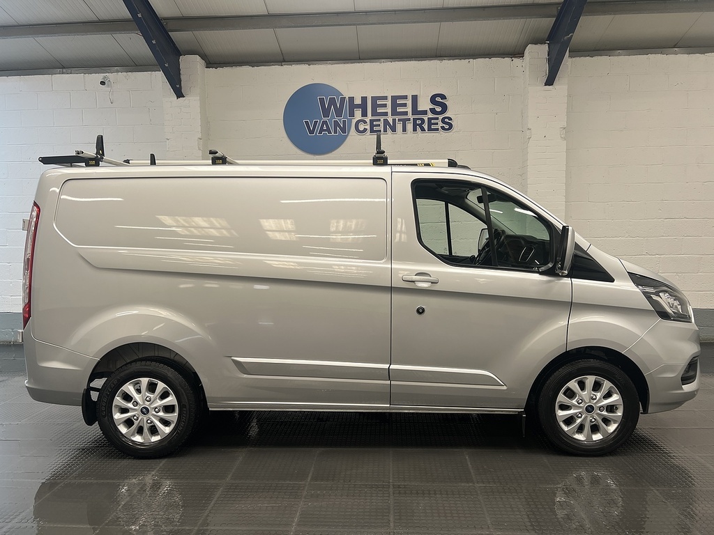 Ford Transit Custom 2.0 300 Ecoblue Limited Panel Van Manua CA22ZBC Silver #6