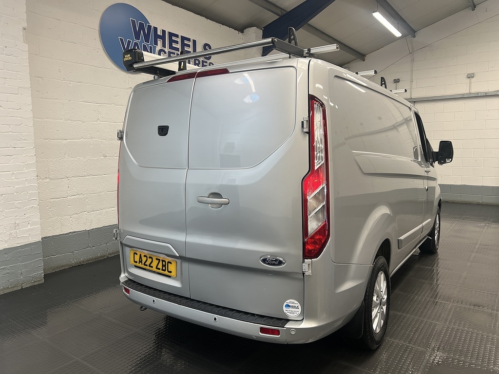 Ford Transit Custom 2.0 300 Ecoblue Limited Panel Van Manua CA22ZBC Silver #5