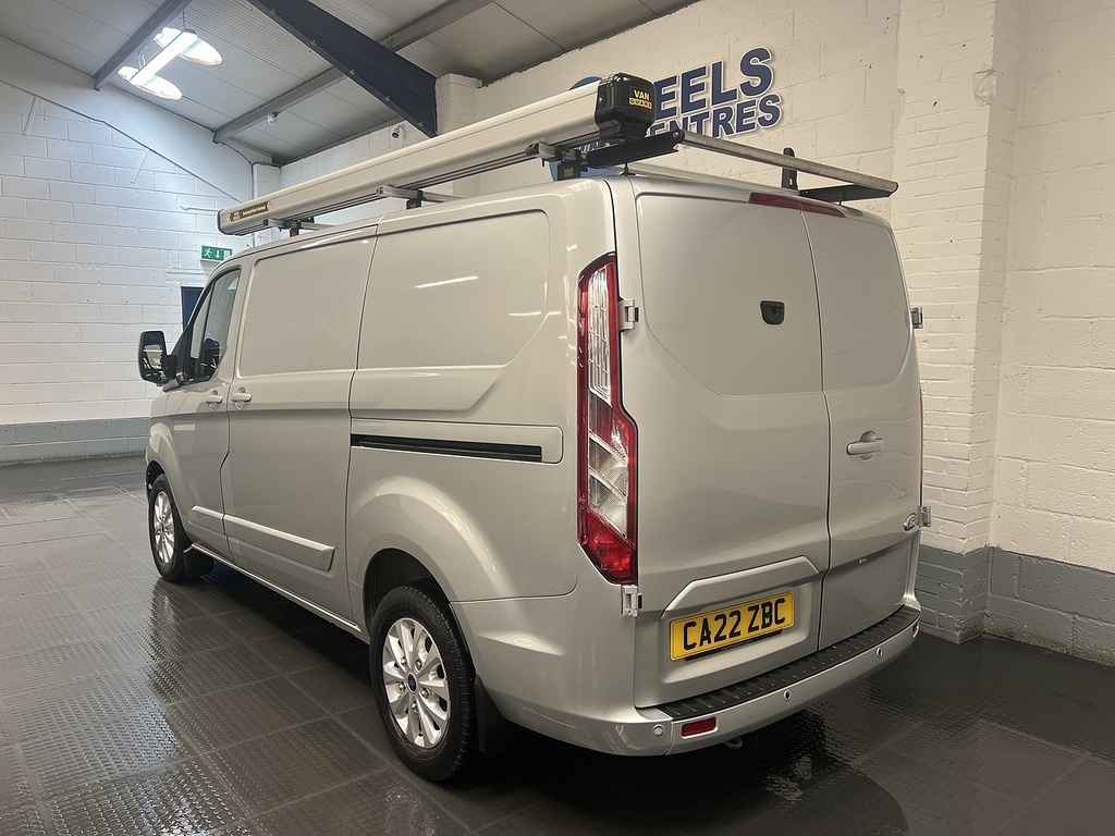 Ford Transit Custom 2.0 300 Ecoblue Limited Panel Van Manua CA22ZBC Silver #3