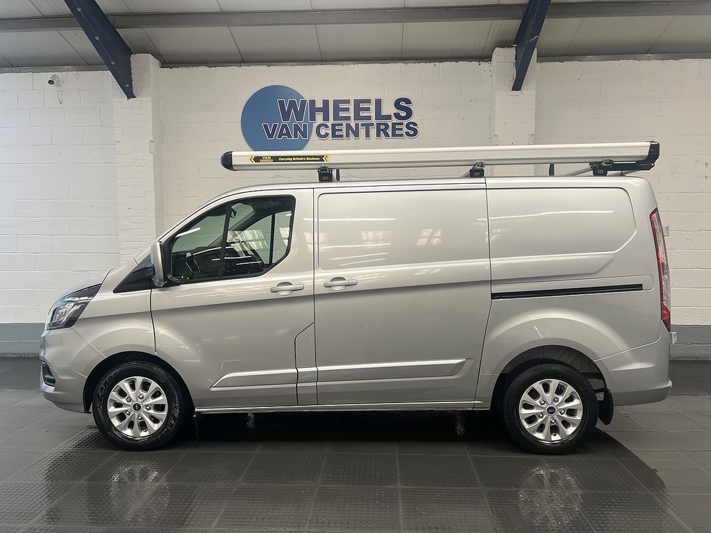 Ford Transit Custom 2.0 300 Ecoblue Limited Panel Van Manua CA22ZBC Silver #2