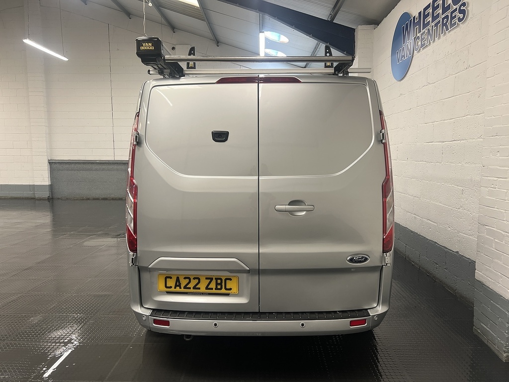 Ford Transit Custom 2.0 300 Ecoblue Limited Panel Van Manua CA22ZBC Silver #4