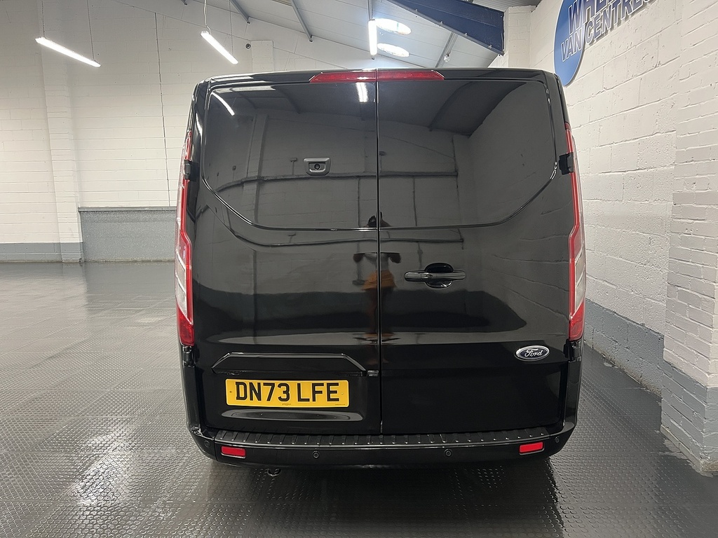 Ford Transit Custom 2.0 300 Ecoblue Limited Panel Van Manua DN73LFE Black #4