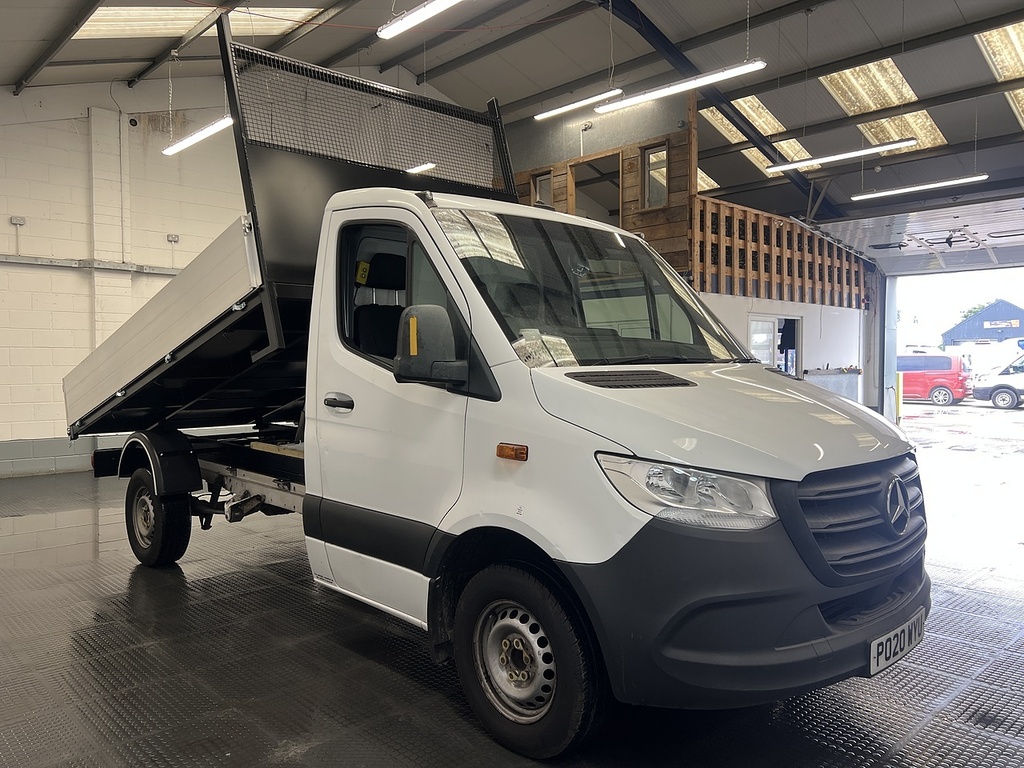 Mercedes-Benz Sprinter 314 Cdi 2.1 Tipper 2.1 Ti PO20WYU White #3