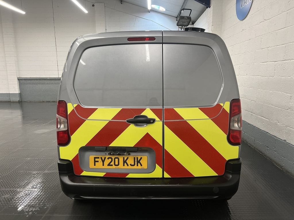 Peugeot Partner 1.5 Bluehdi 1000 Grip Standard Panel Van Diese FY20KJK Grey #4