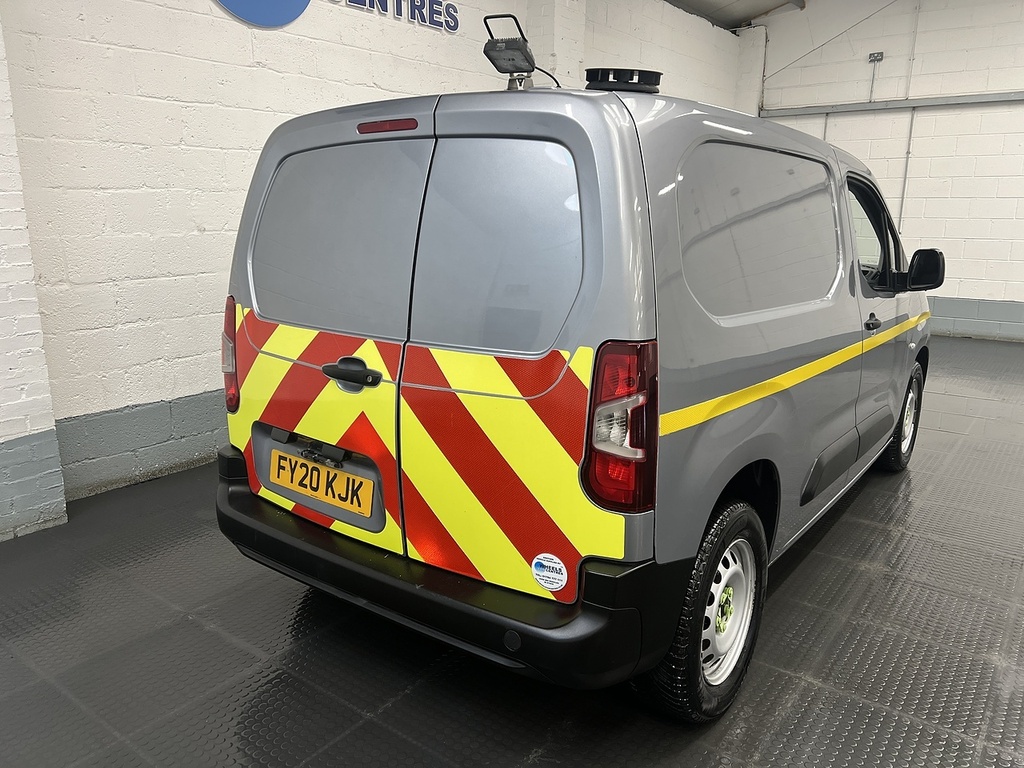 Peugeot Partner 1.5 Bluehdi 1000 Grip Standard Panel Van Diese FY20KJK Grey #5