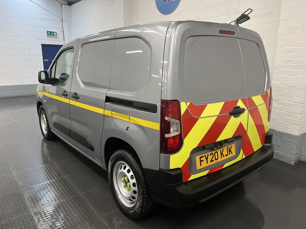 Peugeot Partner 1.5 Bluehdi 1000 Grip Standard Panel Van Diese FY20KJK Grey #3