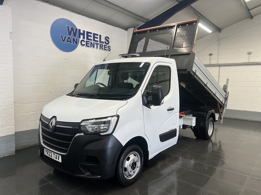 Renault Master 2.3 Dci 35 Business Tipper Rwd M White