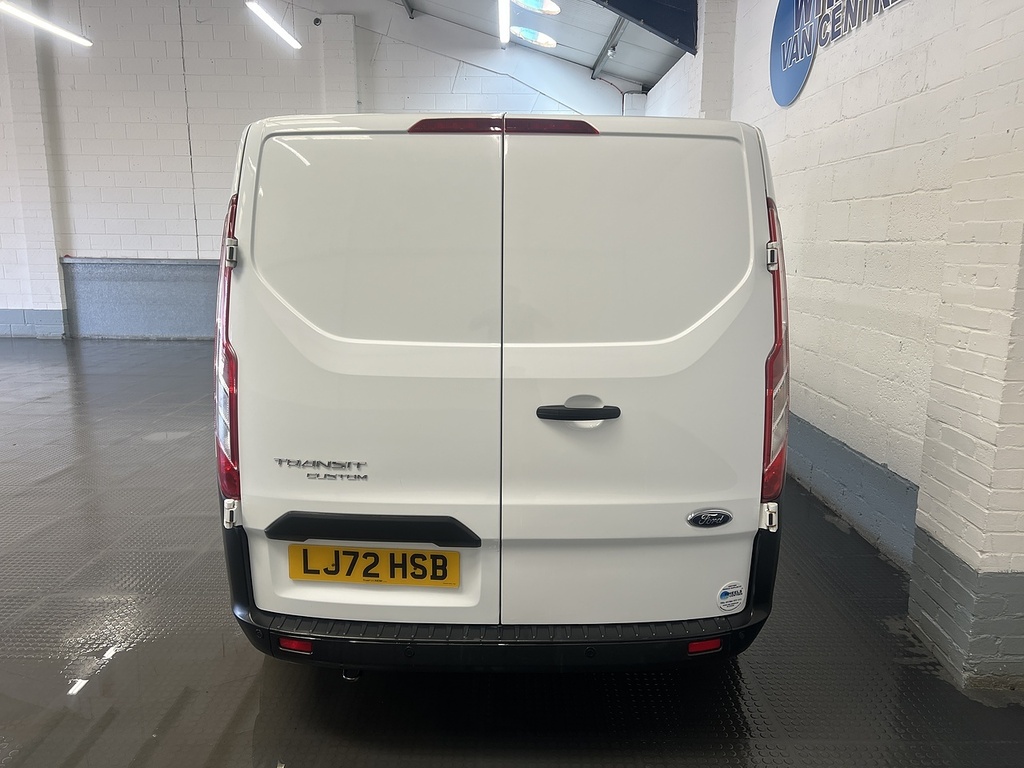 Ford Transit Custom 2.0 300 Ecoblue Leader Panel Van LJ72HSB White #4