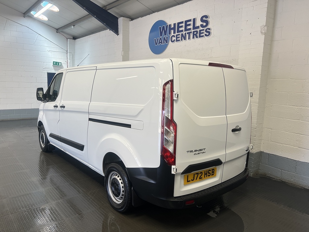 Ford Transit Custom 2.0 300 Ecoblue Leader Panel Van LJ72HSB White #3