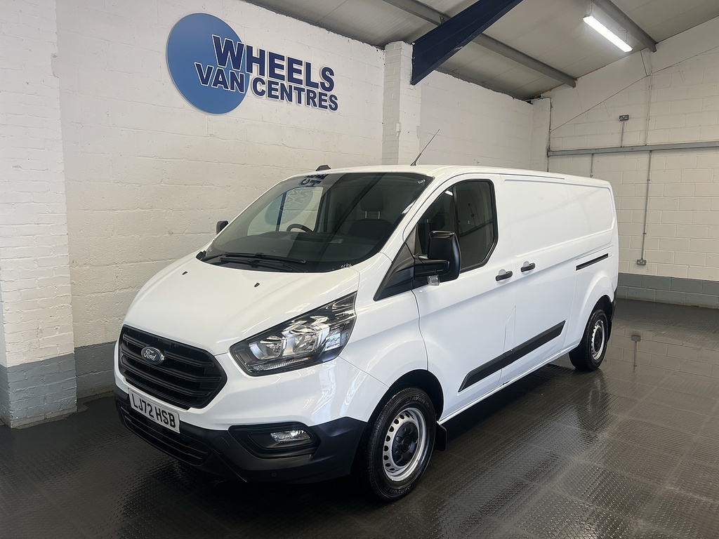 Ford Transit Custom 2.0 300 Ecoblue Leader Panel Van LJ72HSB White