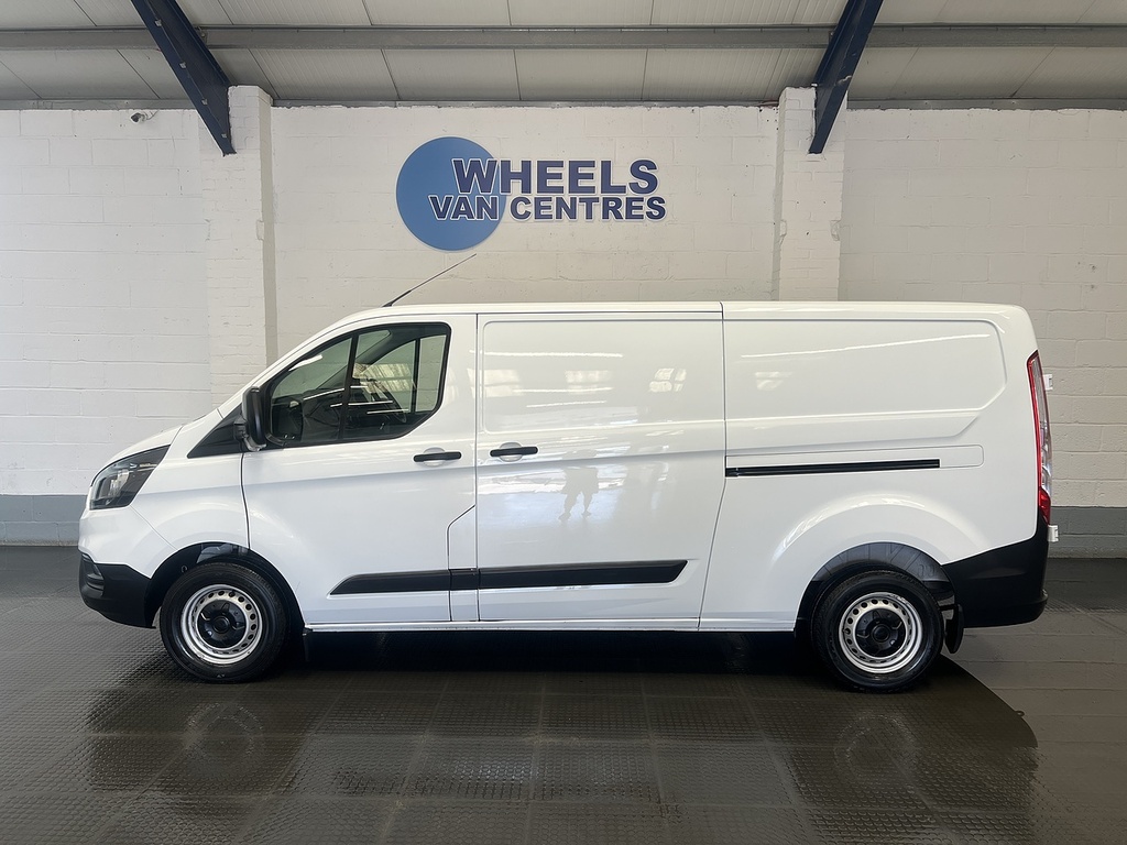Ford Transit Custom 2.0 300 Ecoblue Leader Panel Van LJ72HSB White #2