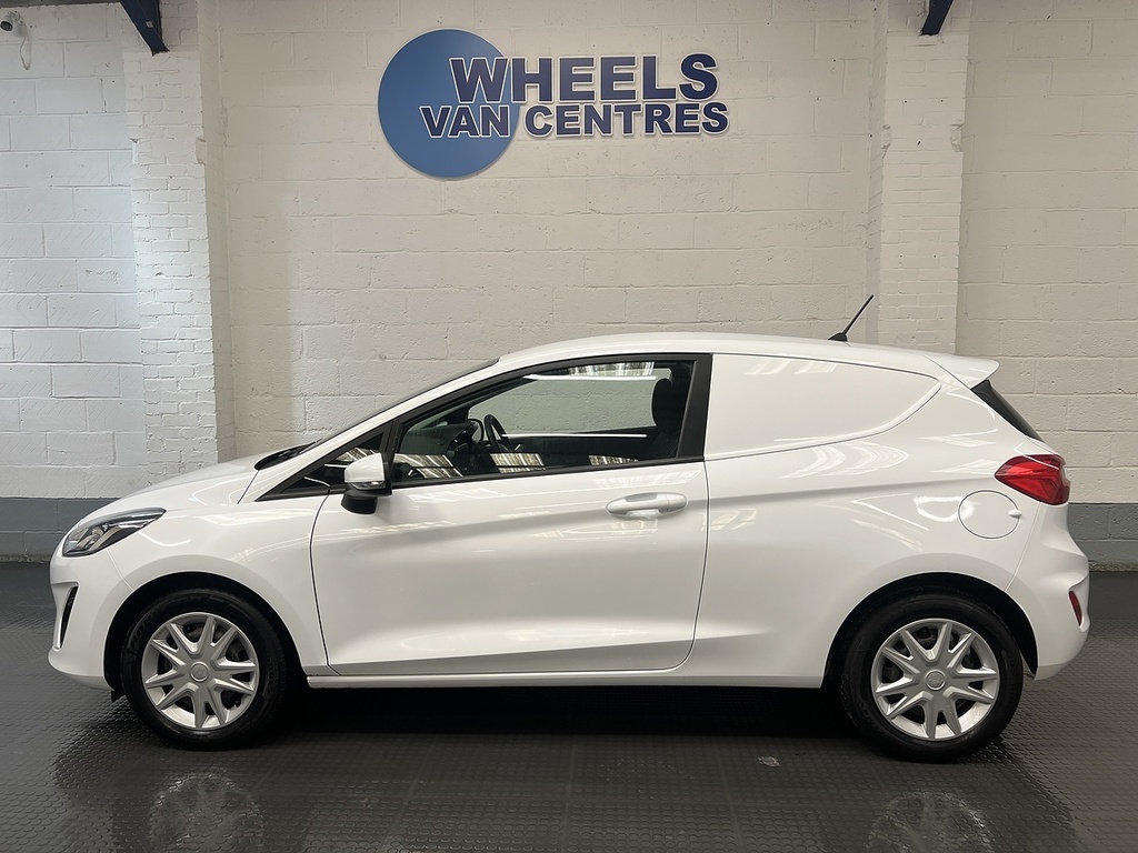 Ford Fiesta 1.5 Tdci Euro 6 1.5 Car Derived Van SH19PWN White #2