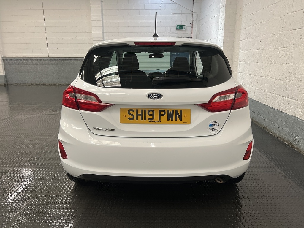 Ford Fiesta 1.5 Tdci Euro 6 1.5 Car Derived Van SH19PWN White #4